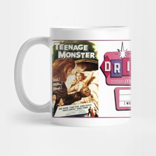 Drive-In Double Feature - Teenage Monster & Teenage Warewolf Mug